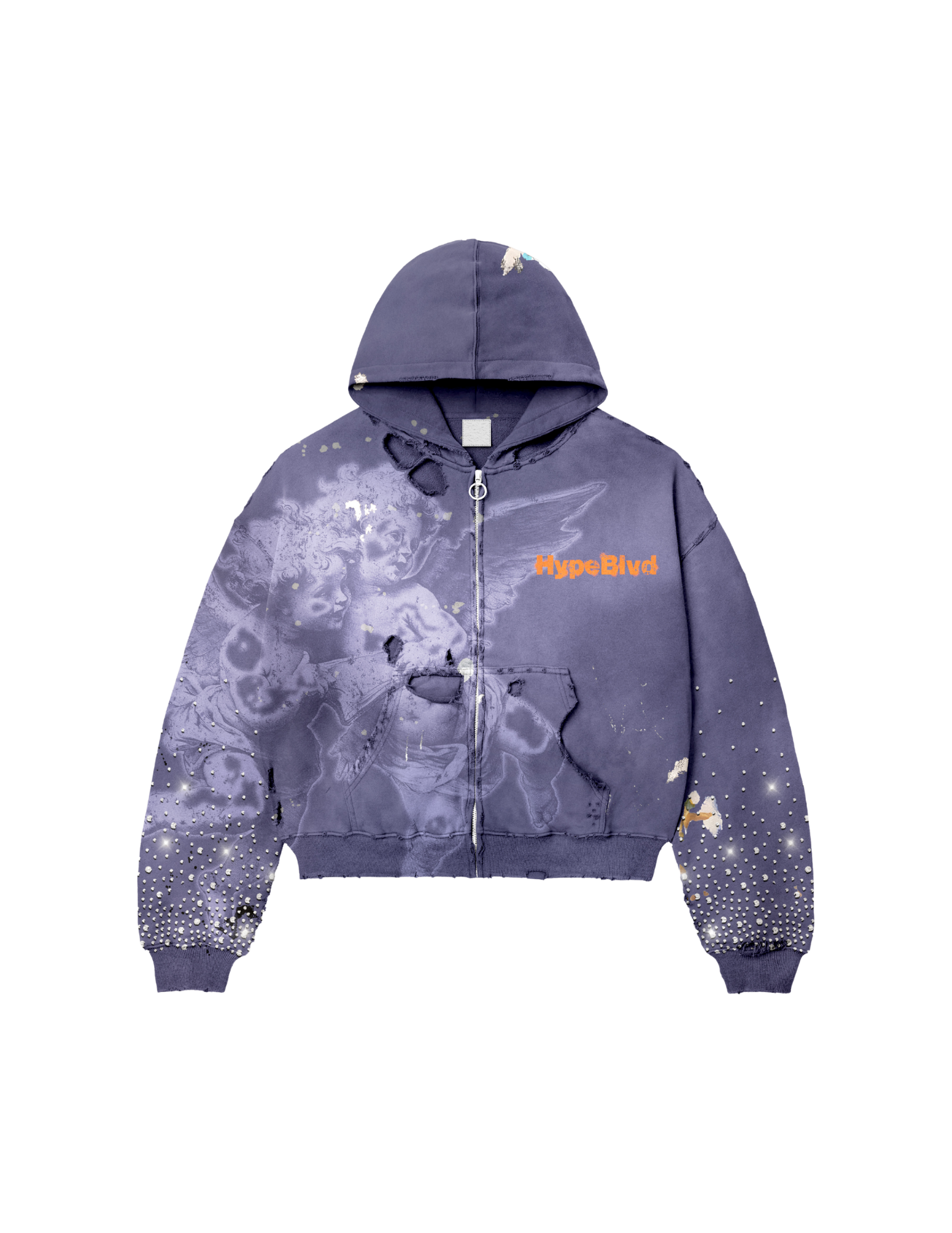 "CELESTIA PURPLE" ZIP UP